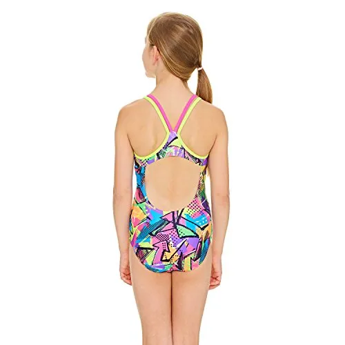 Zoggs Street Girl Duoback costume bambina 6 anni intero