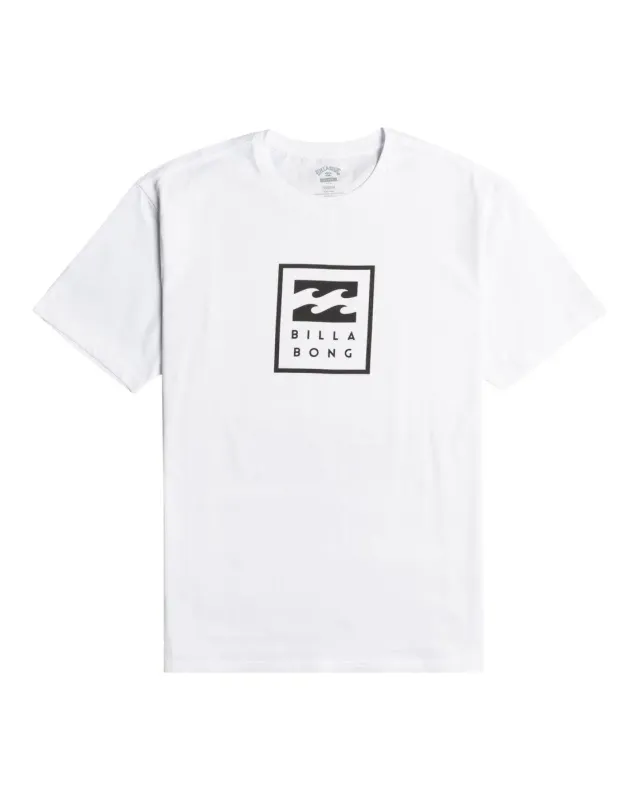 Billabong Unity Stacked SS t-shirt uomo bianca cotone