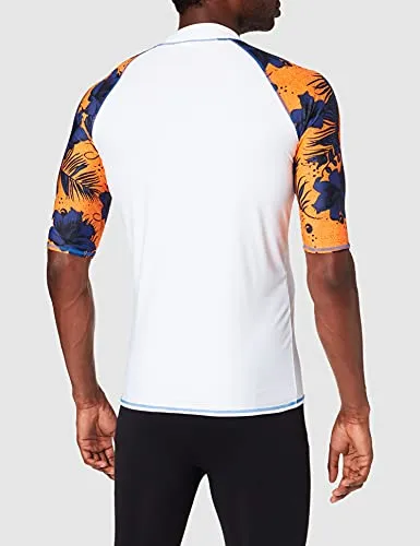 Arena Rash Vest Allover maglia mare uomo maniche corte