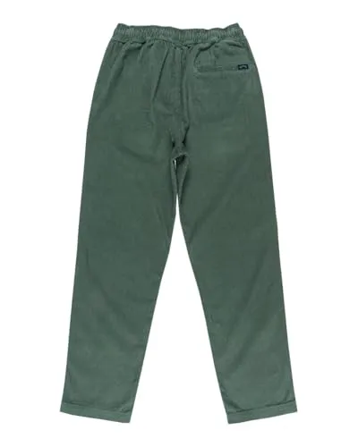 Billabong Larry Cord pantaloni bambino 14 anni verde hunter velluto