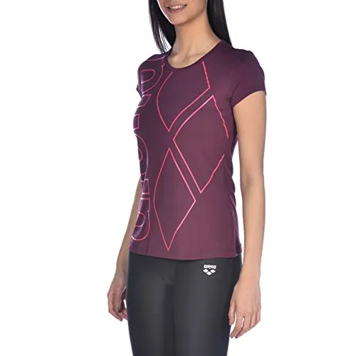 Arena Gym Logo maglia maniche corte donna cotone