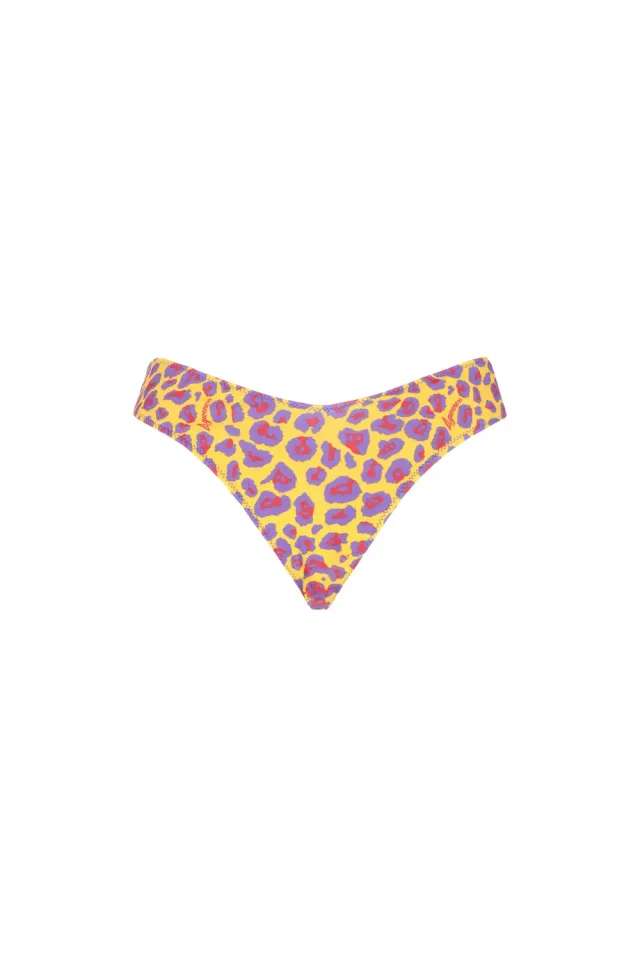 4Giveness Congo slip bikini animalier python