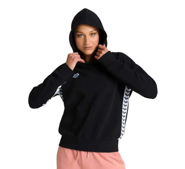 arena Team Hoodie felpa cappuccio donna cotone streetwear