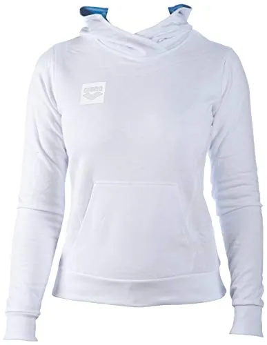 Arena W Essential Hoodie felpa donna bianco XS traspirante
