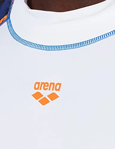 Arena Rash Vest Allover maglia uomo maniche lunghe UPF50+