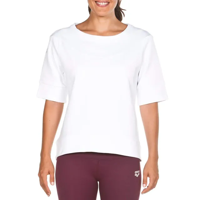 Arena Gym Maglia Fleece Donna Taglio Ampio manica corta