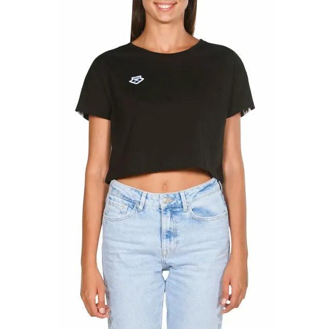 Arena Corinne Team t-shirt donna oversize bianca streetwear
