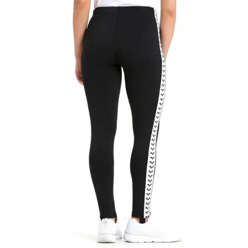 Arena Caroline Team tights donna S vita alta nero