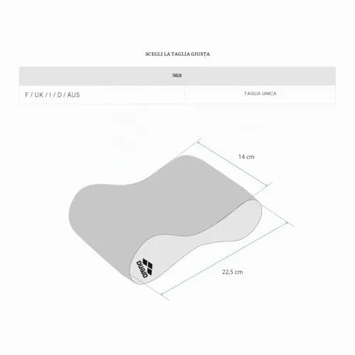 arena freeflow pullbuoy II galleggiante allenamento braccia