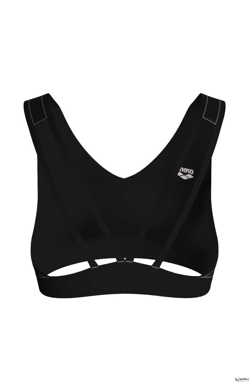 Arena Gym reggiseno sportivo donna nero L sostegno medio