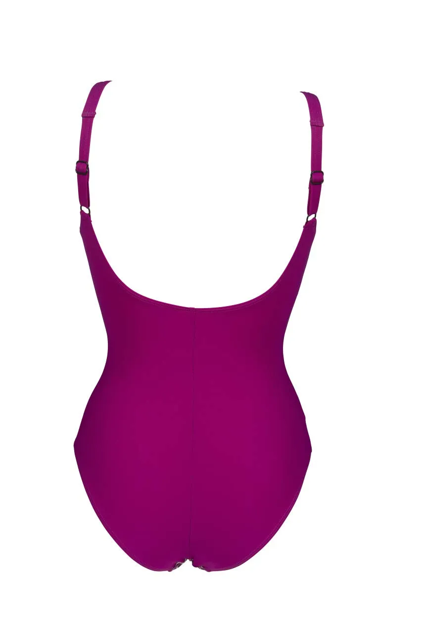 Arena Clara U Back costume intero donna nero allenamento