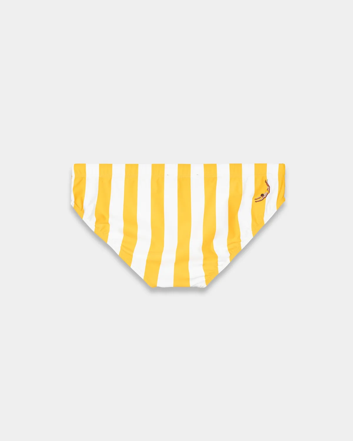 Mosso Sunwear Stripe slip mare ocra ECONYL