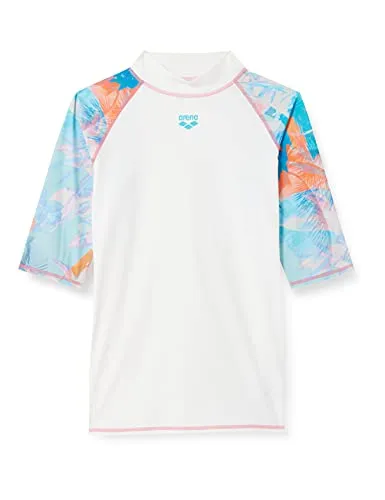 Arena Rash Vest S/S Allover maglia donna UPF50+