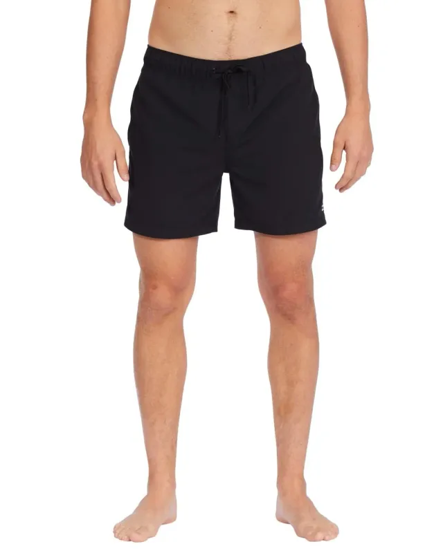 Billabong All Day Layback boardshort uomo Nero asciugatura rapida