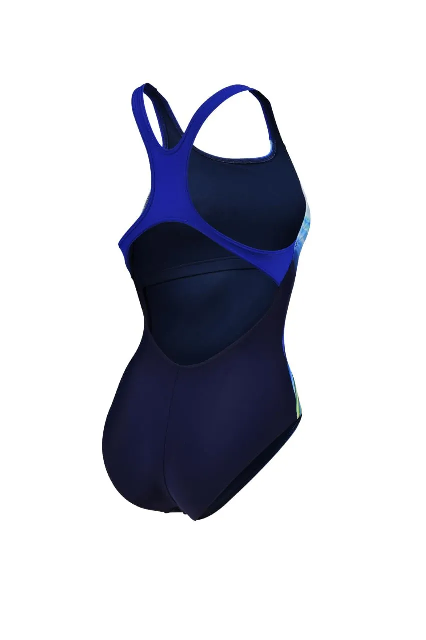 Arena Visual Waves Swim Pro Costume Donna 48 Blu Allenam.