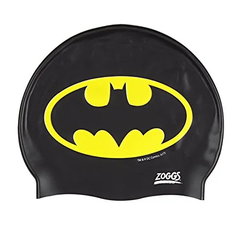Zoggs Super Heroes cuffia piscina silicone Batman 6-14 anni