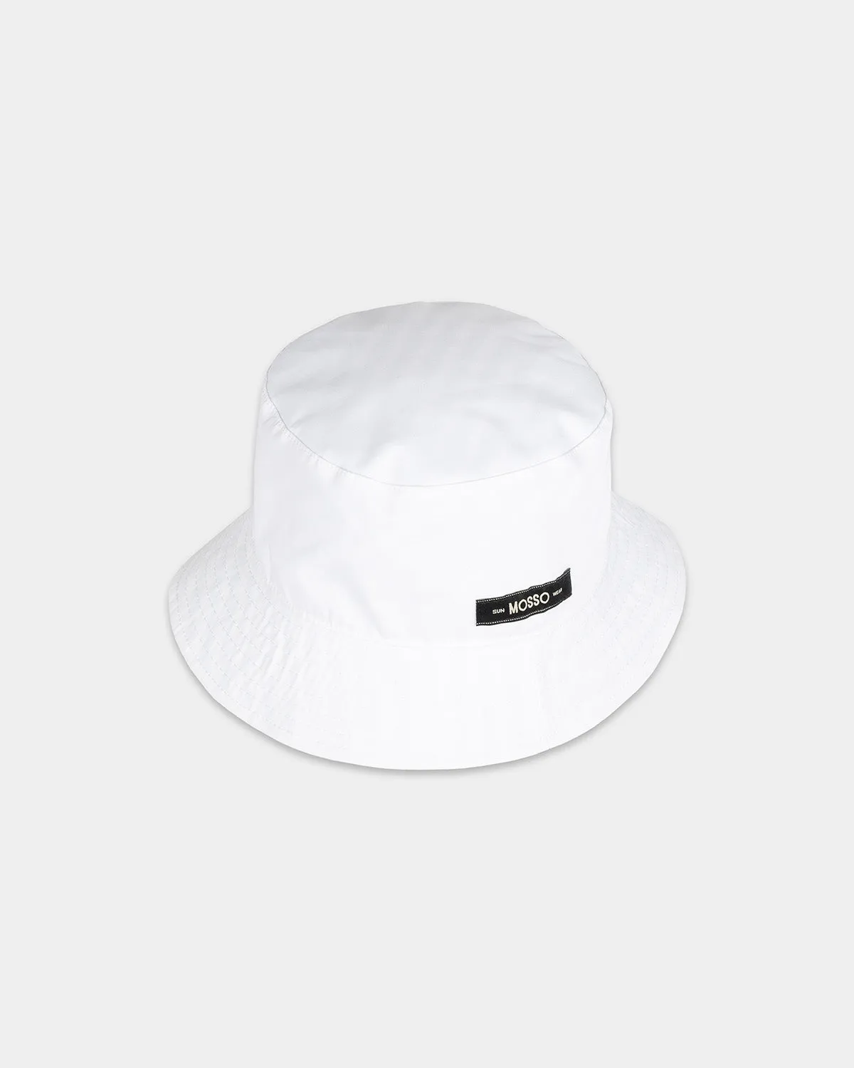 Mosso Sunwear Reversible cappello bucket bianco