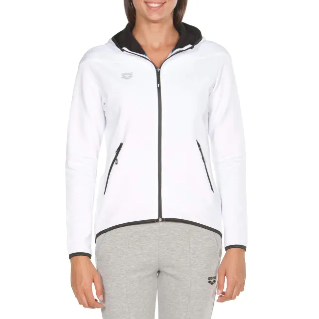 Arena W Gym Hooded F/Z Jacket giacca donna con zip calda