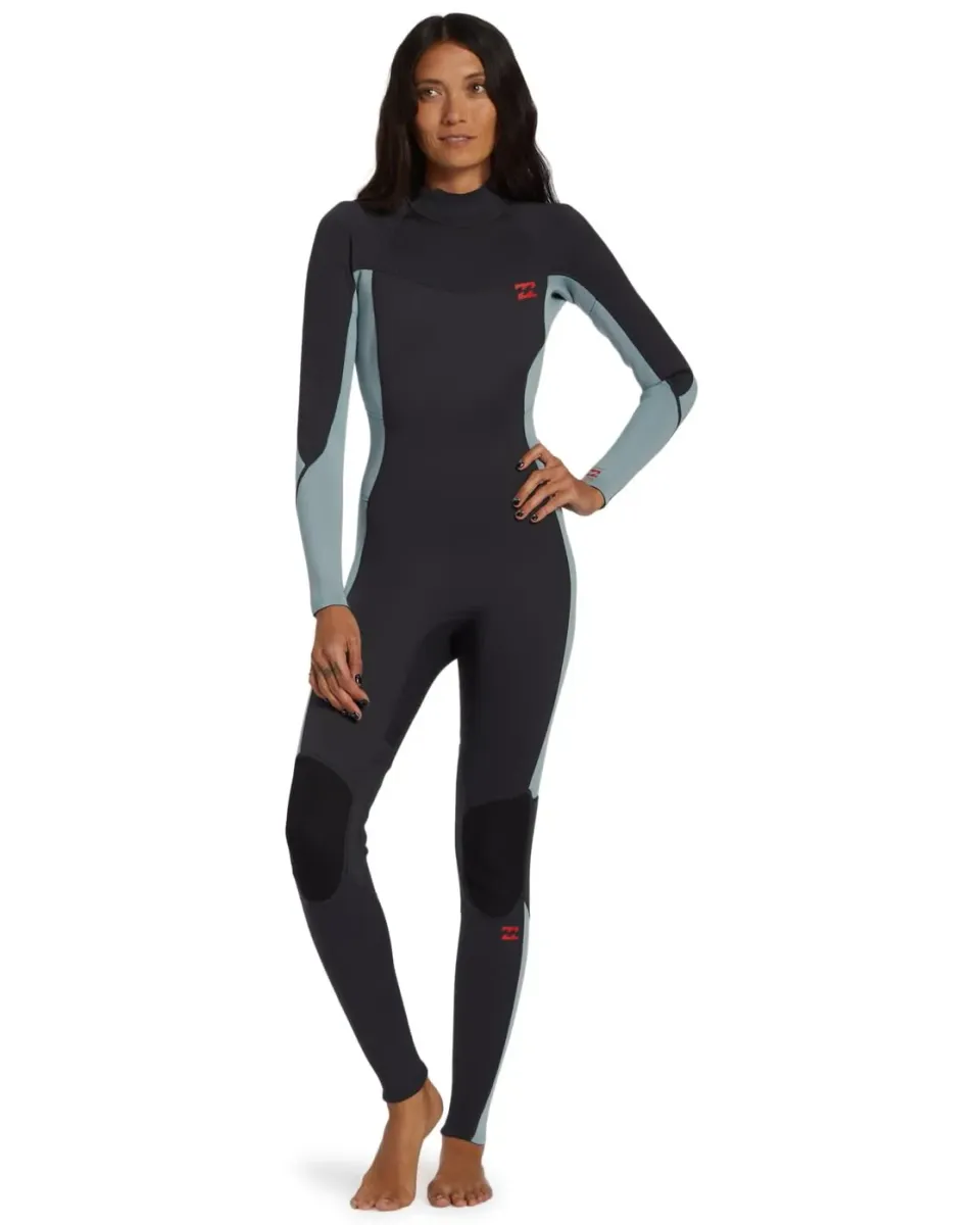 Billabong Foil 4/3 muta donna back zip neoprene termico