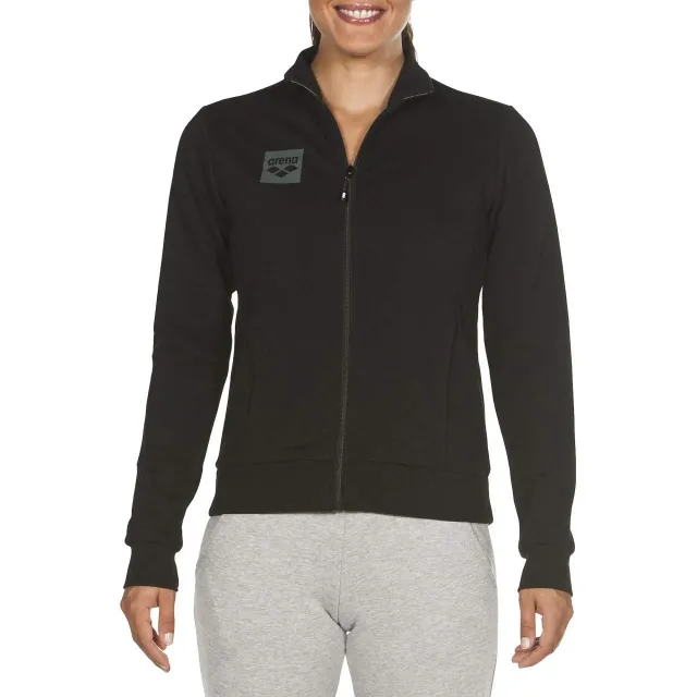 Arena W Essential F/Z giacca donna cotone felpato