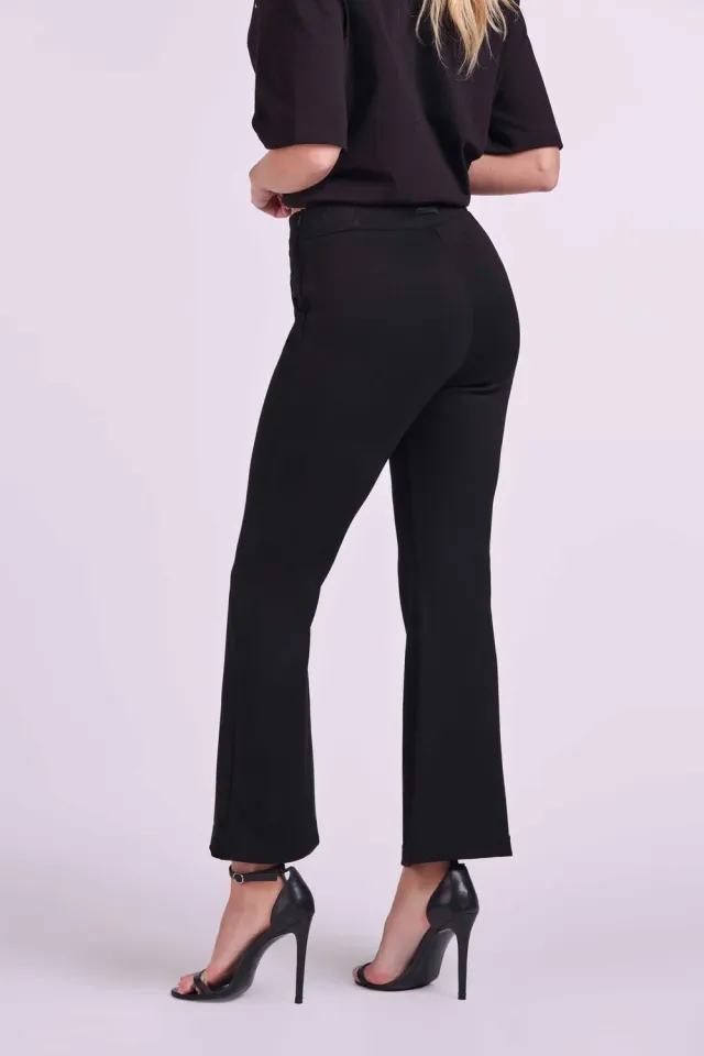 4 Giveness Laddian Pantaloni Eleganti Neri