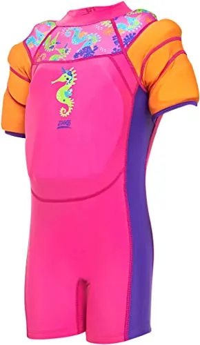 Zoggs Sea Water Wings Floatsuit Costume Galleggiante Bambini Neoprene