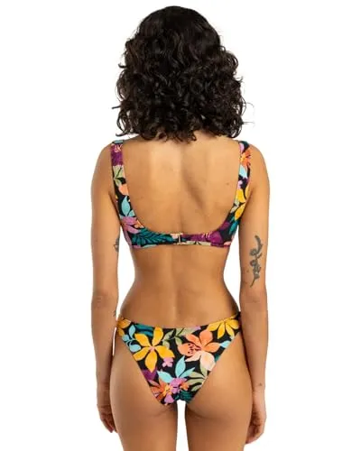 Billabong Sol Searcher Hike slip bikini XS night tropical