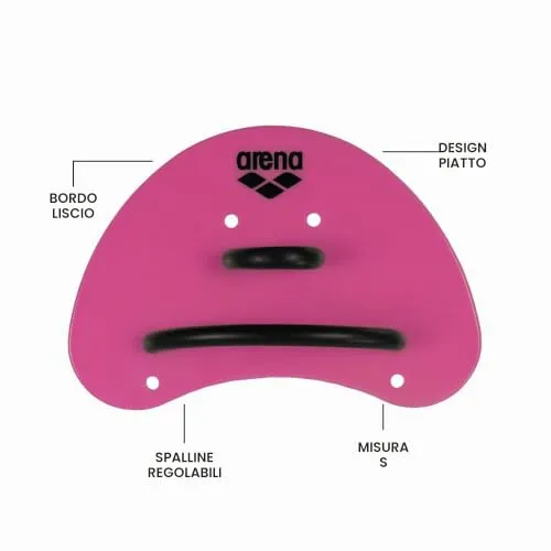 Arena Elite Finger Paddle palette nuoto dita palmo scoperto