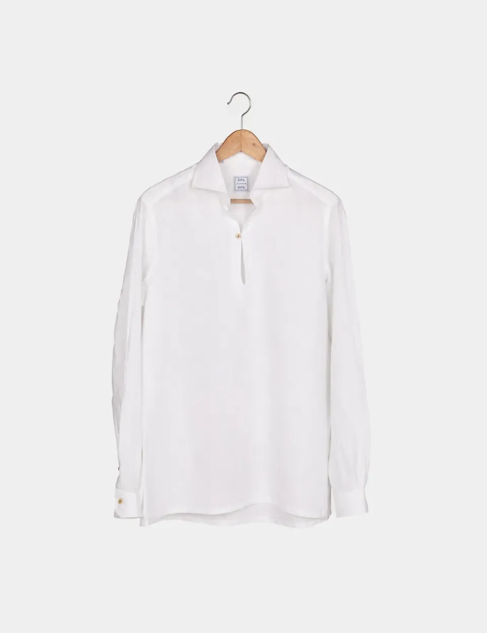 Ripa Ripa Capri Bianca camicia lino bianca