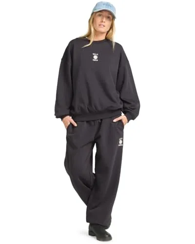 Billabong So Sunny Kendal Crew felpa donna L cotone riciclato