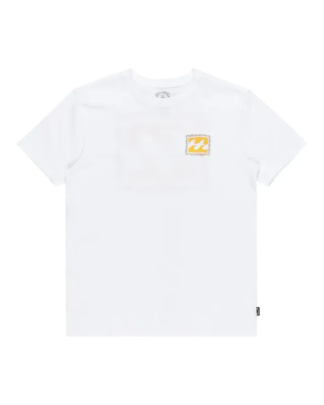 Billabong Crayon Wave T-Shirt Ragazzo 14 Anni Cotone