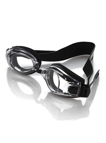 arena zoom neoprene occhialini nuoto lenti chiare nero