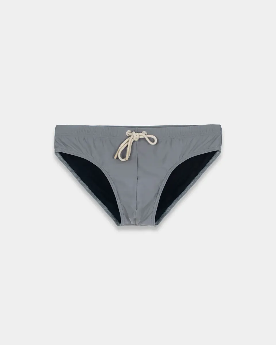 Mosso Sunwear slip mare grigio vita bassa Econyl