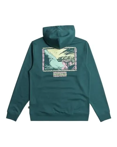 Billabong Dreamland felpa cappuccio uomo nero cotone riciclato