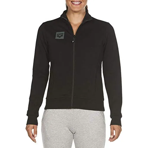 Arena W Essential F/Z giacca donna cotone felpato