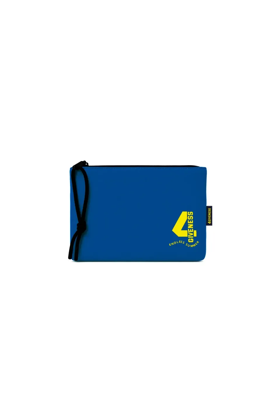 4 Giveness Pochette Neoprene Tinta Unita Royal