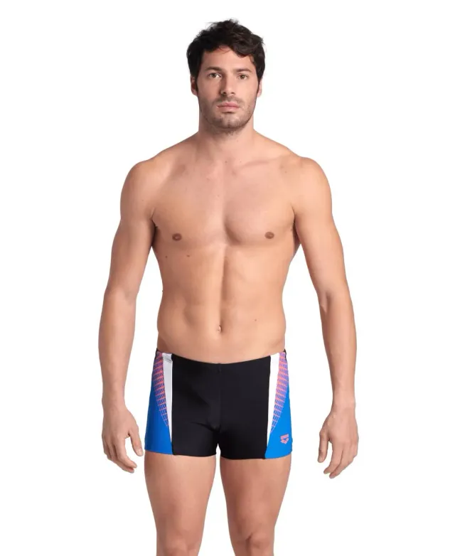 Arena Threefold Short R costume mare uomo 46 nero-blu