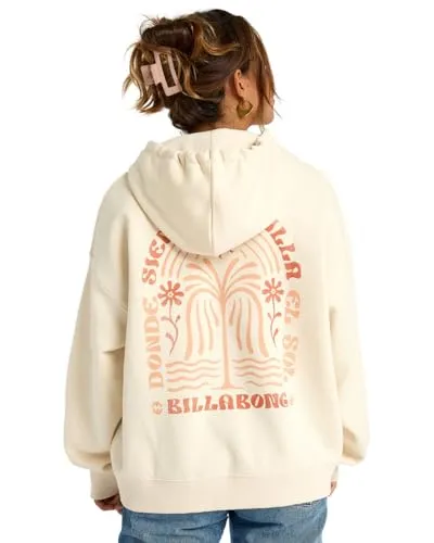 Billabong El Sol felpa donna girocollo con stampa