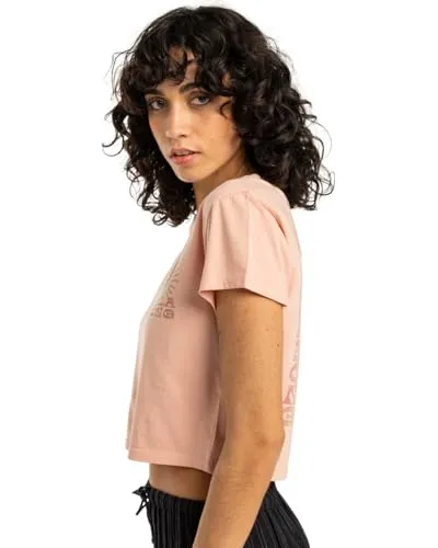 Billabong Vibes Around t-shirt donna L cotone bianca