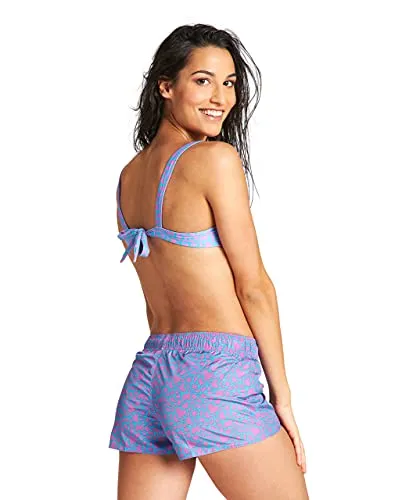 Arena Allover Short costume pantaloncino donna Asphalt Multi