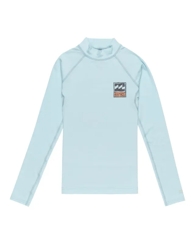 Billabong Double Fun LS maglietta surf 14 anni manica lunga