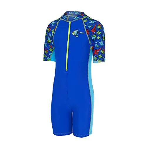Zoggs Sea Saw costume intero bimbo 4-5 anni UPF 50+