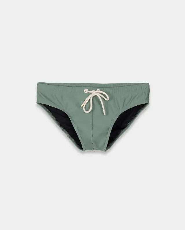 Mosso Sunwear slip mare salvia vita bassa ECONYL