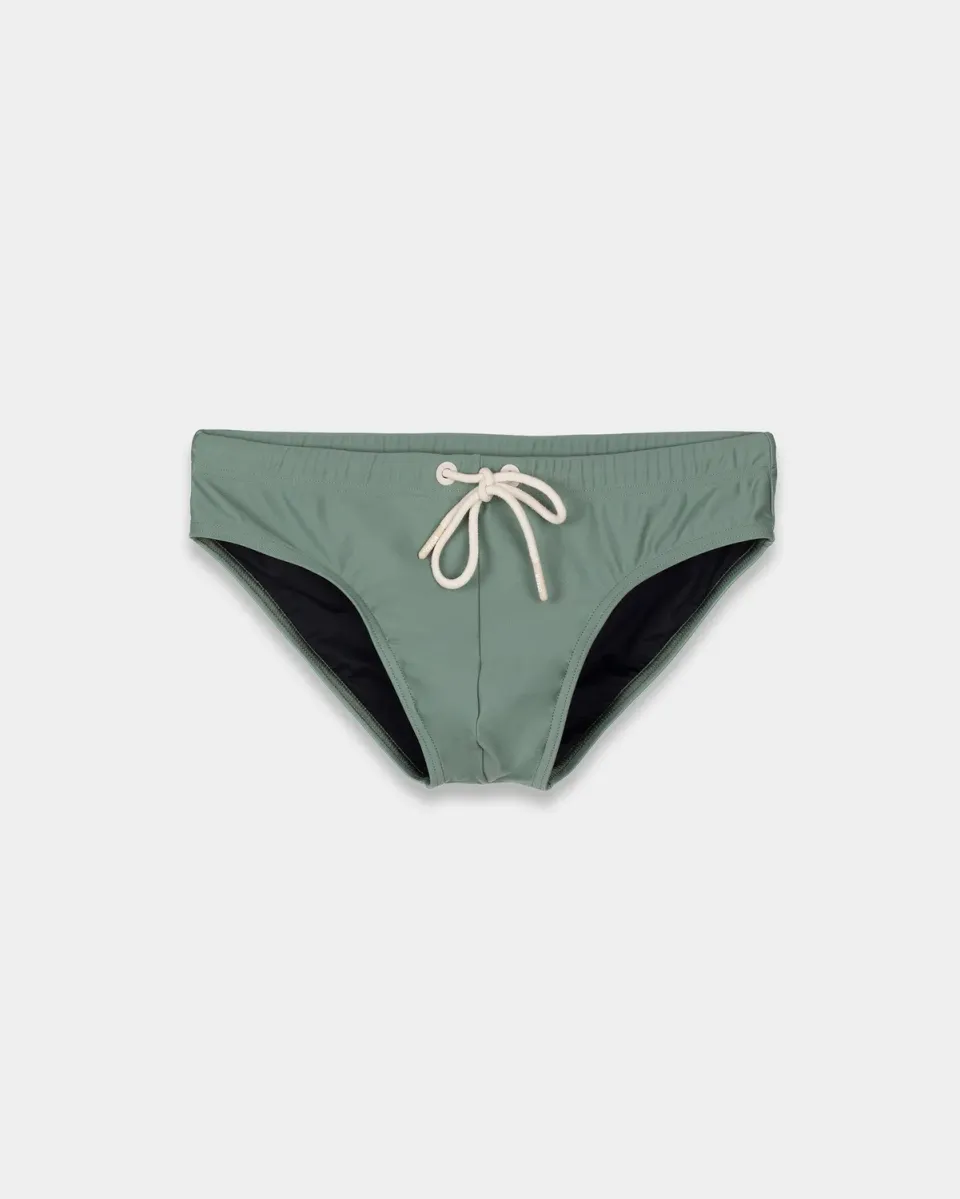 Mosso Sunwear slip mare salvia vita bassa ECONYL