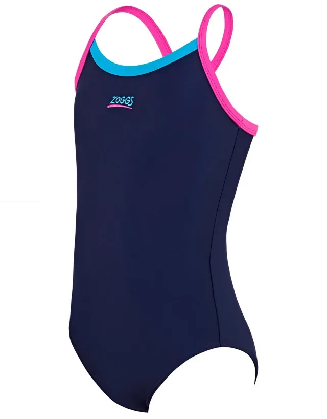 Zoggs Kerrawa Strikeback Costume Intero Bambina 8 anni cloro-resistente
