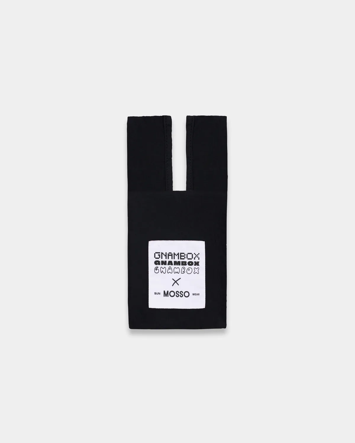 Mosso Sunwear Gnambox borsa shopper nera nylon