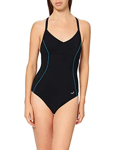 Arena Bodylift Noemi costume intero donna nero 44 modellante