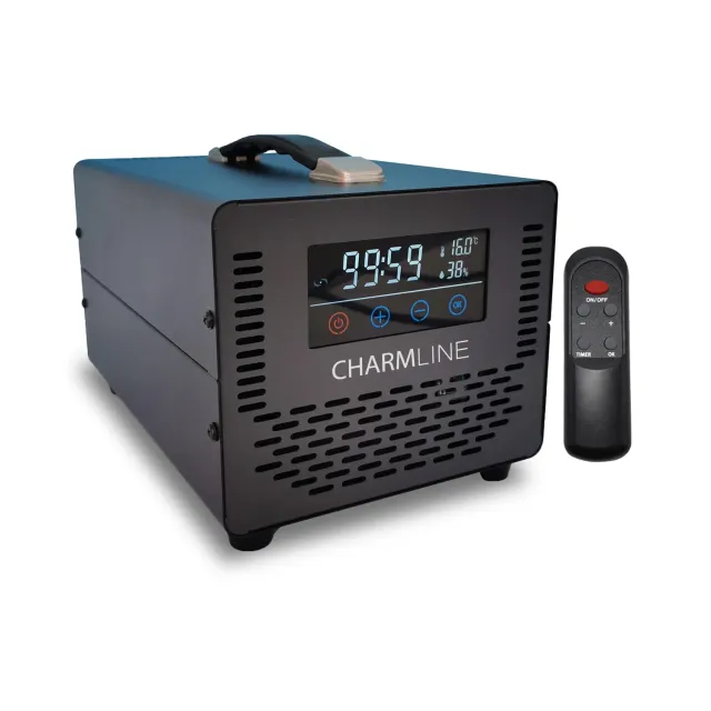 Charmline Intelligente 60000mg/h ozonizzatore nero 500 mq