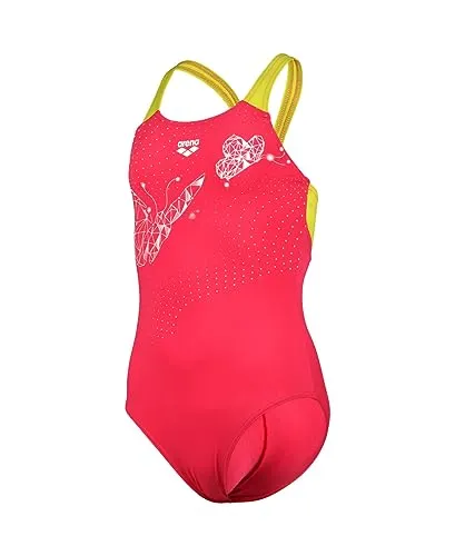 Arena Butterfly V Back costume bambina farfalle cloro-resistente