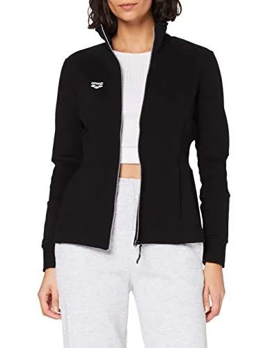 Arena Rib Insert F/Z Jacket felpa donna nera S